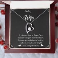 Load image into Gallery viewer, To my Wife - Passion whispers from the heart - Forever Love Necklace
