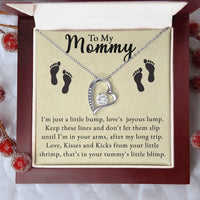 Load image into Gallery viewer, Forever Love Necklace - To my Mommy from your little bump

