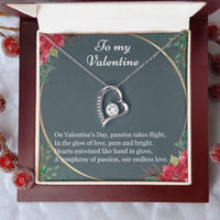 Load image into Gallery viewer, To my Valentine - Forever Love Necklace

