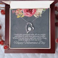 Load image into Gallery viewer, Happy Valentines Day - Forever Love Necklace - Feel my love necklace
