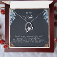 Load image into Gallery viewer, To my Wife - Cupids arrow - Forever Love Necklace
