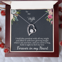 Load image into Gallery viewer, To my Wife - Forever in my Heart - Forever Love Necklace
