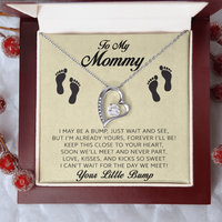 Load image into Gallery viewer, To My Mommy - Soon We&#39;ll Meet And Never Part - Forever Love Necklace
