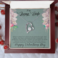 Load image into Gallery viewer, To my loving wife - Forever love necklace - Happy Valentines day

