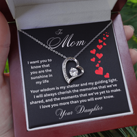 Load image into Gallery viewer, To Mom - You Are The Sunshine - Forever Love Necklace

