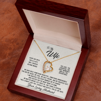 Load image into Gallery viewer, To my Wife - You Are My Heart - Forever Love Necklace
