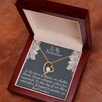 Load image into Gallery viewer, To my Valentine - Forever Love necklace
