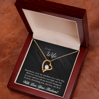 Load image into Gallery viewer, To my Wife - Your my sunshine on a rainy day - Forever Love Necklace
