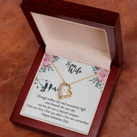 Load image into Gallery viewer, To my Wife - Valentines Day - Forever love necklace

