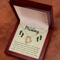 Load image into Gallery viewer, Forever Love Necklace - To my Mommy from your little bump

