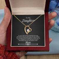 Load image into Gallery viewer, To my Daughter - Forever Love Necklace
