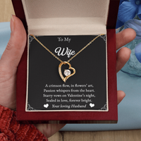 Load image into Gallery viewer, To my Wife - Passion whispers from the heart - Forever Love Necklace
