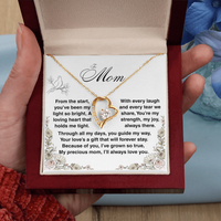 Load image into Gallery viewer, To Mom - Your Loves a Gift - Forever Love Necklace
