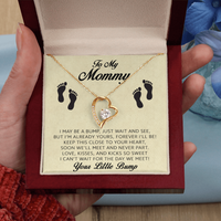 Load image into Gallery viewer, To My Mommy - Soon We&#39;ll Meet And Never Part - Forever Love Necklace
