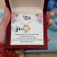 Load image into Gallery viewer, To my Wife - Valentines Day - Forever love necklace
