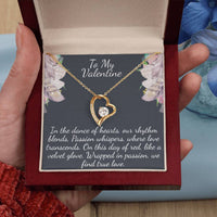 Load image into Gallery viewer, To my Valentine - Forever Love necklace

