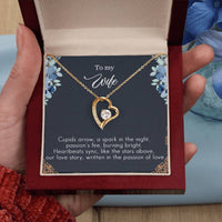 Load image into Gallery viewer, To my Wife - Cupids arrow - Forever Love Necklace
