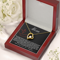 Load image into Gallery viewer, To Mom - God Made Moms - Forever Love Necklace
