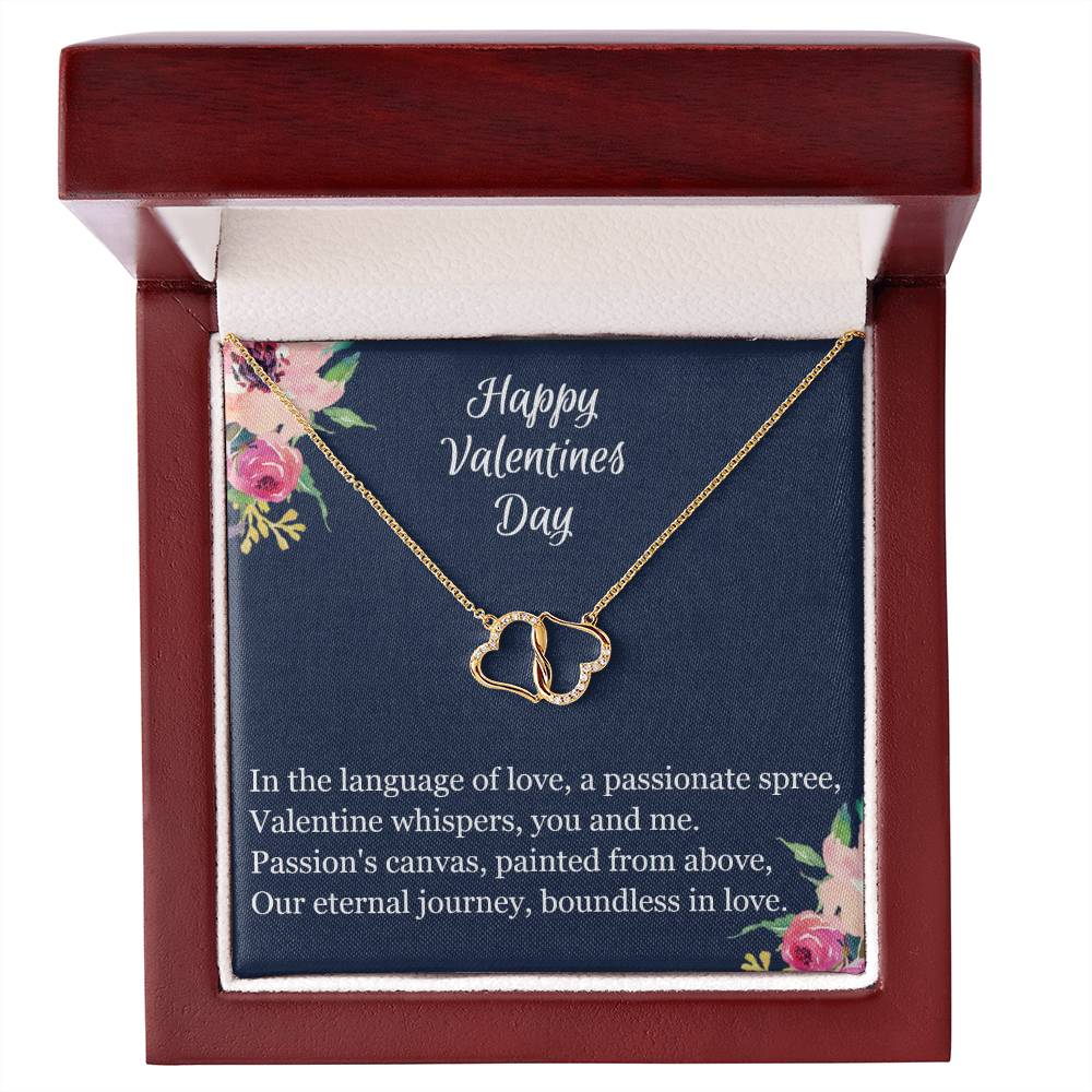 Happy Valentines Day - Everlasting Love Necklace