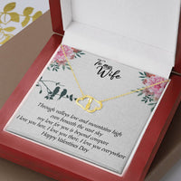 Load image into Gallery viewer, To my Wife - Valentines Day - Everlasting love necklace
