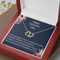 Load image into Gallery viewer, Happy Valentines Day - Everlasting Love Necklace
