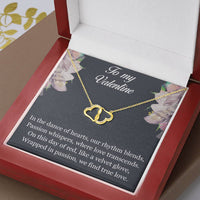 Load image into Gallery viewer, To my Valentine - Everlasting Love Necklace
