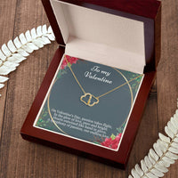 Load image into Gallery viewer, To my Valentine - Everlasting Love Necklace
