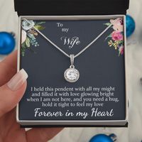 Load image into Gallery viewer, To my Wife - Forever in my Heart - Eternal Hope Necklace
