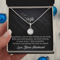 Load image into Gallery viewer, To my Wife - You&#39;re the Melody to My Song - Eternal Hope Necklace
