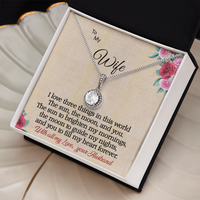 Load image into Gallery viewer, To my Wife - I love 3 things - Eternal Hope  Necklace
