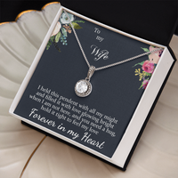 Load image into Gallery viewer, To my Wife - Forever in my Heart - Eternal Hope Necklace
