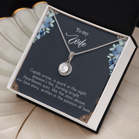 Load image into Gallery viewer, To my Wife - Cupids arrow - Eternal Hope Necklace
