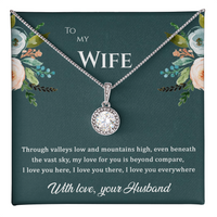 Load image into Gallery viewer, To my Wife, My love for you is beyond compare, Eternal Hope Necklace
