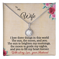 Load image into Gallery viewer, To my Wife - I love 3 things - Eternal Hope  Necklace
