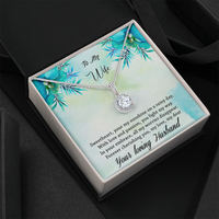 Load image into Gallery viewer, To my Wife - Your my sunshine on a rainy day - Eternal Hope Necklace
