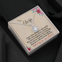 Load image into Gallery viewer, To my Wife - I love 3 things - Eternal Hope  Necklace
