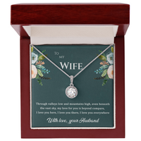 Load image into Gallery viewer, To my Wife, My love for you is beyond compare, Eternal Hope Necklace
