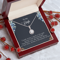 Load image into Gallery viewer, To my Wife - Cupids arrow - Eternal Hope Necklace
