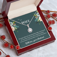 Load image into Gallery viewer, To my Wife, My love for you is beyond compare, Eternal Hope Necklace

