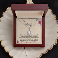 Load image into Gallery viewer, To my Wife - I love 3 things - Eternal Hope  Necklace
