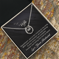 Load image into Gallery viewer, To my Wife - You&#39;re the Melody to My Song - Lucky in Love Necklace
