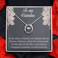 Load image into Gallery viewer, To my Valentine - Lucky in Love Necklace
