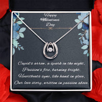 Load image into Gallery viewer, Valentines Day - Lucky in Love necklace
