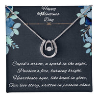 Load image into Gallery viewer, Valentines Day - Lucky in Love necklace
