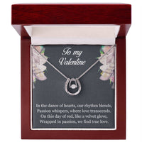 Load image into Gallery viewer, To my Valentine - Lucky in Love Necklace
