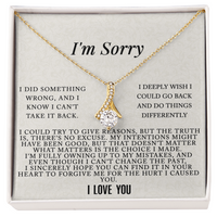 Load image into Gallery viewer, I&#39;m Sorry - There&#39;s No Excuse - Alluring Beauty Necklace
