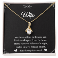 Load image into Gallery viewer, To my Wife - Passion whispers from the heart -Alluring Beauty Necklace
