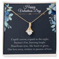 Load image into Gallery viewer, Happy Valentines Day - Cupid&#39;s Arrow -  Alluring Beauty Necklace
