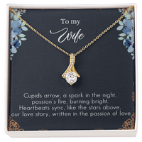Load image into Gallery viewer, To my Wife - Cupids arrow - Alluring Beauty Necklace

