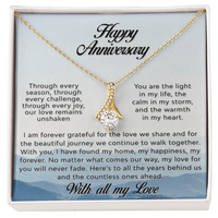 Load image into Gallery viewer, Happy Anniversary - You are The Light of My Life - Alluring Beauty Necklace
